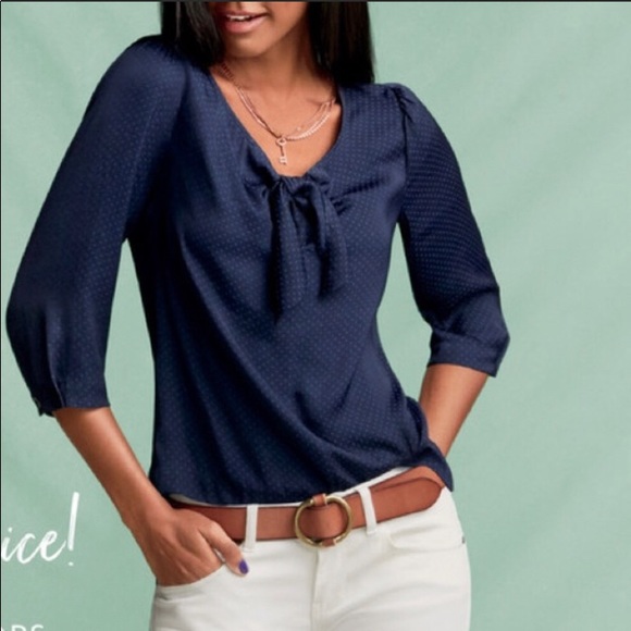 CAbi Tops - Cabi Knot Blouse Style 5525